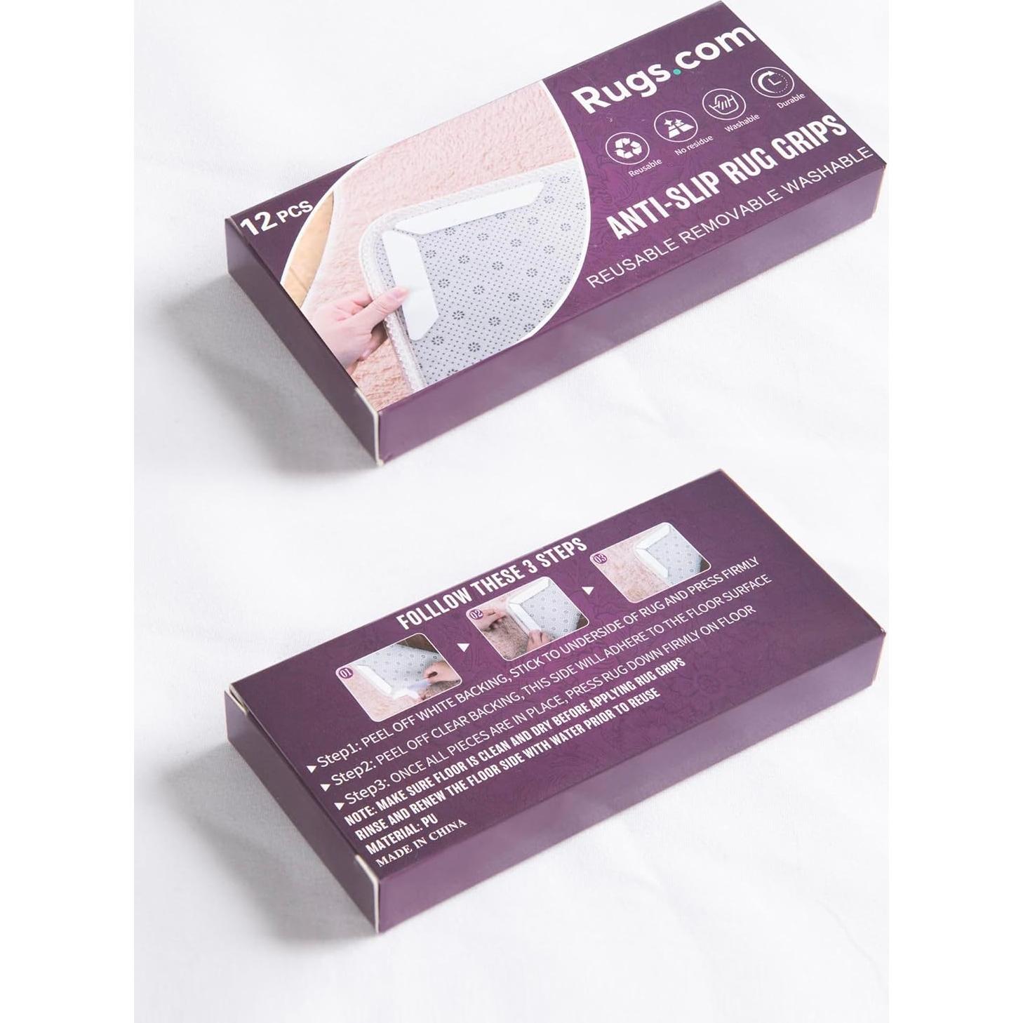 Cinta Antideslizante para Alfombras Rugs.com - 12 Pcs