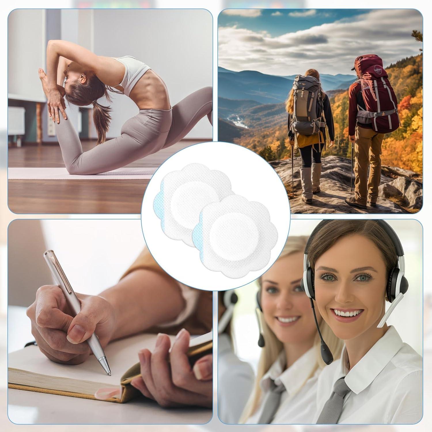 Parches de Aceite de Ricino para Ombligo Lyreh 30 Piezas 7cm