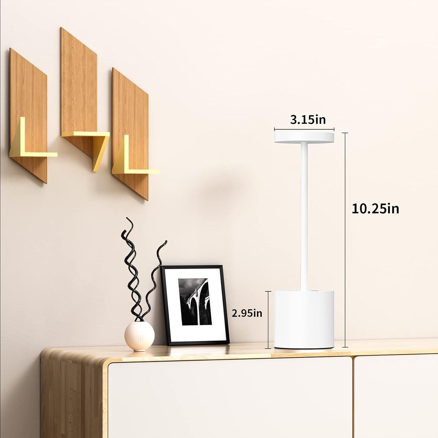 Lámpara de Mesa Inalámbrica SAKRINGT 5000mAh LED Regulable