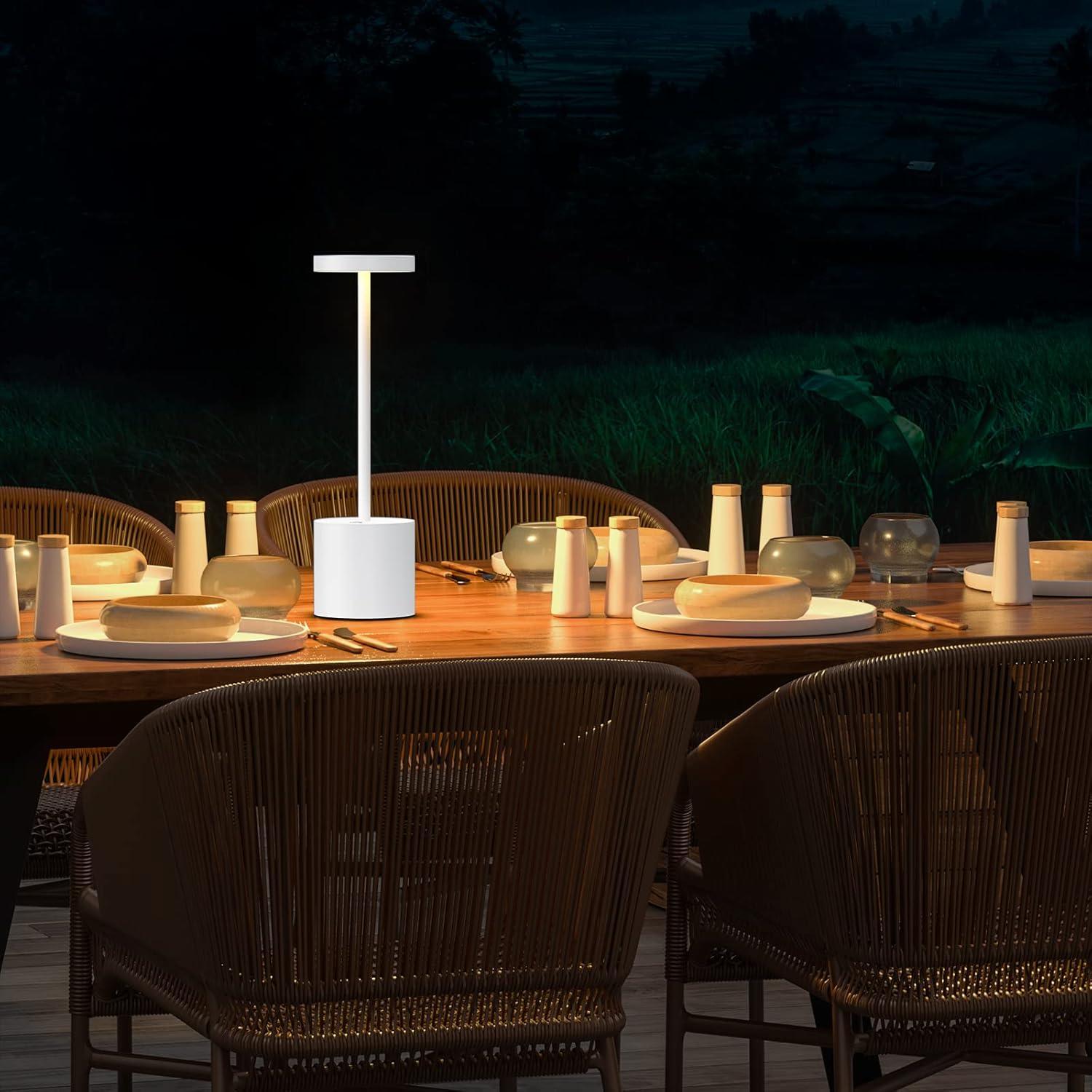 Lámpara de Mesa Inalámbrica SAKRINGT 5000mAh LED Regulable