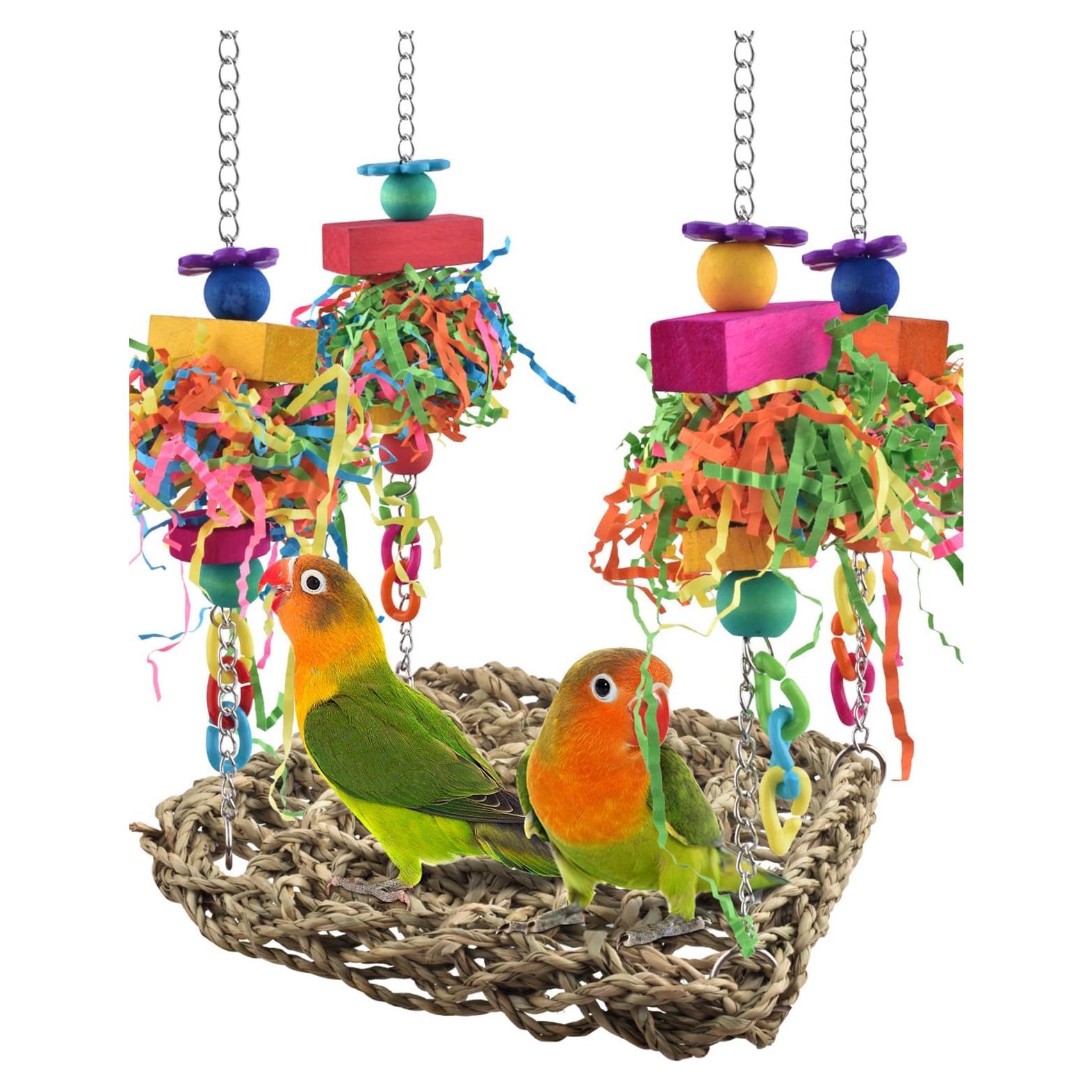 Alfombrilla de Césped KATUMO para Aves Pequeñas 15x15cm