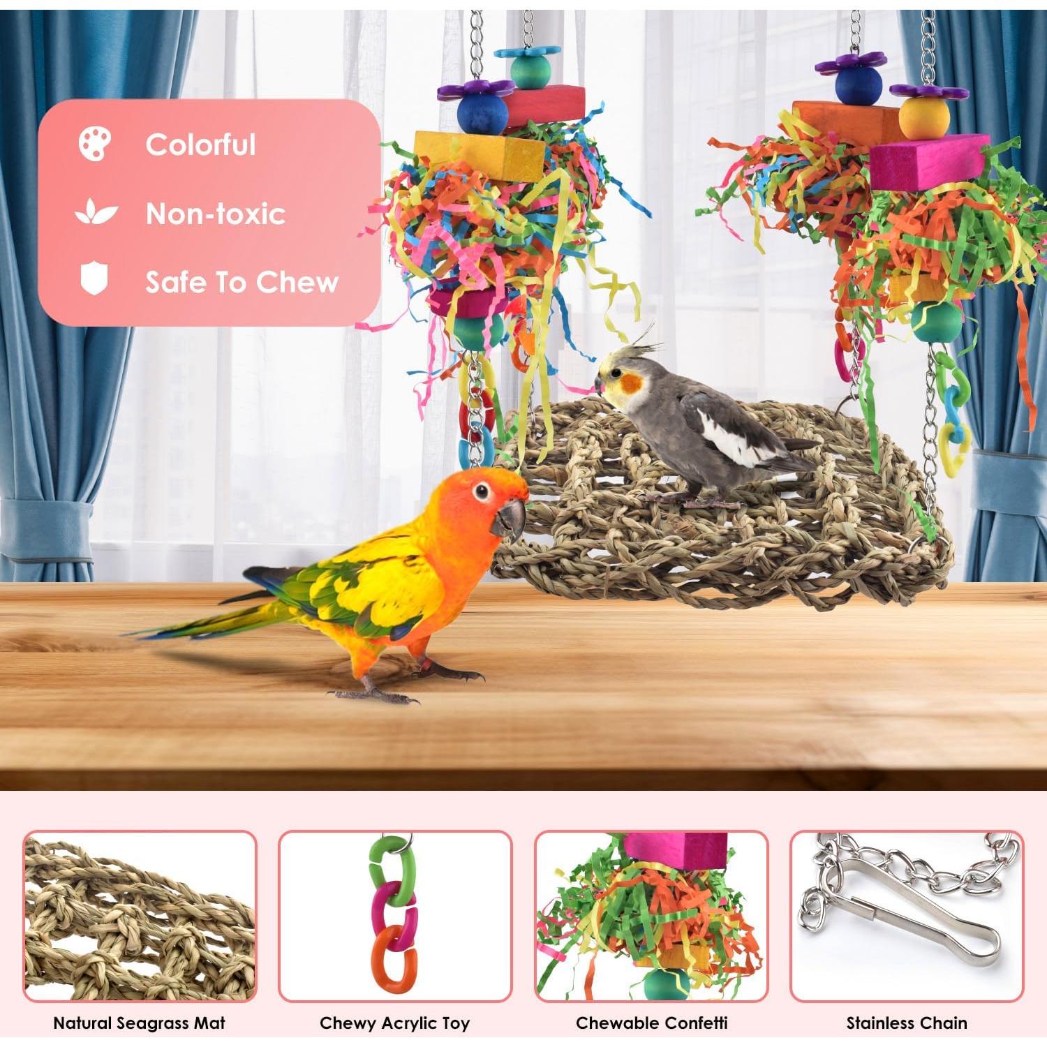 Alfombrilla de Césped KATUMO para Aves Pequeñas 15x15cm