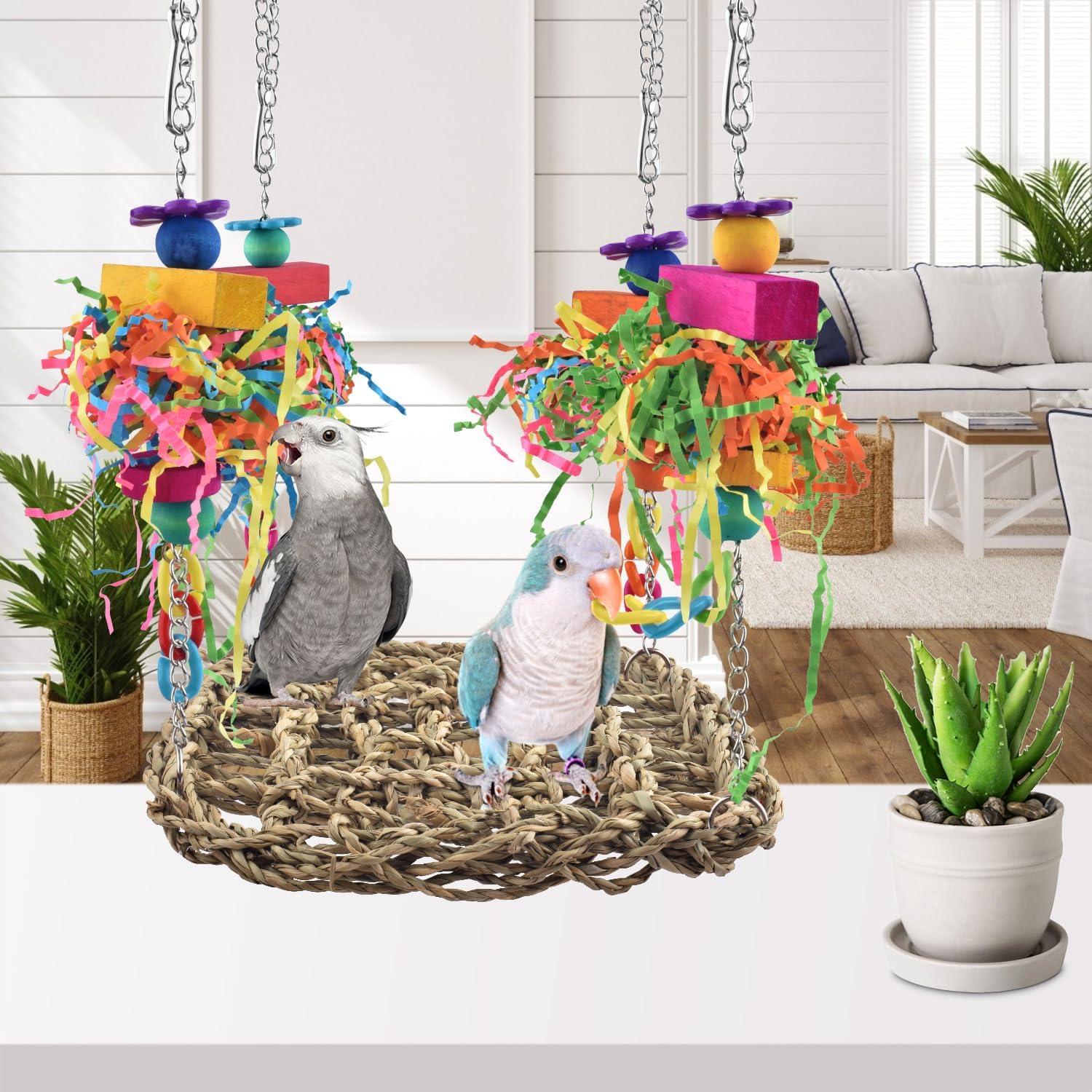 Alfombrilla de Césped KATUMO para Aves Pequeñas 15x15cm