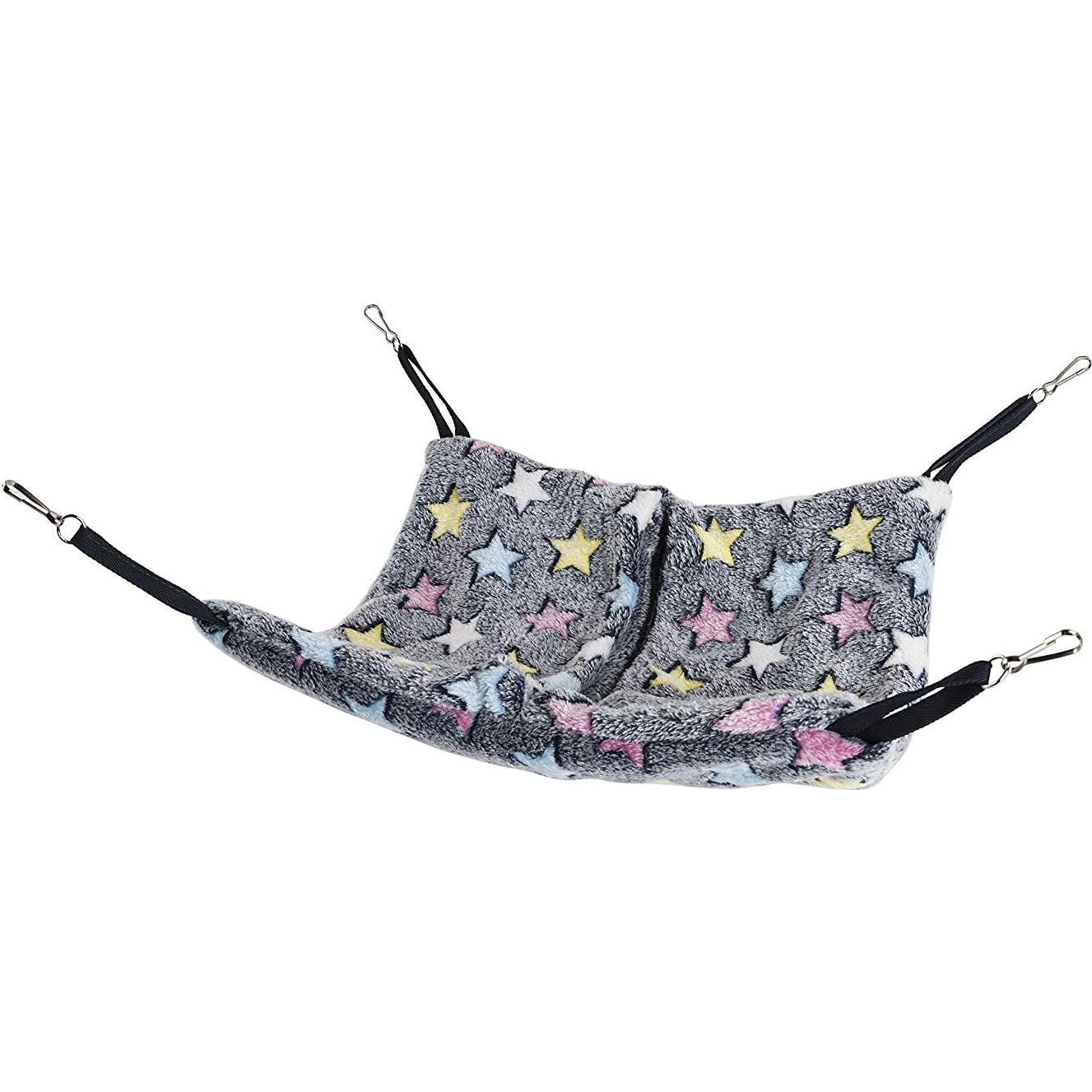 Hamaca para Mascotas Niteangel Nap Sack Azul Estrellas 40x40 cm