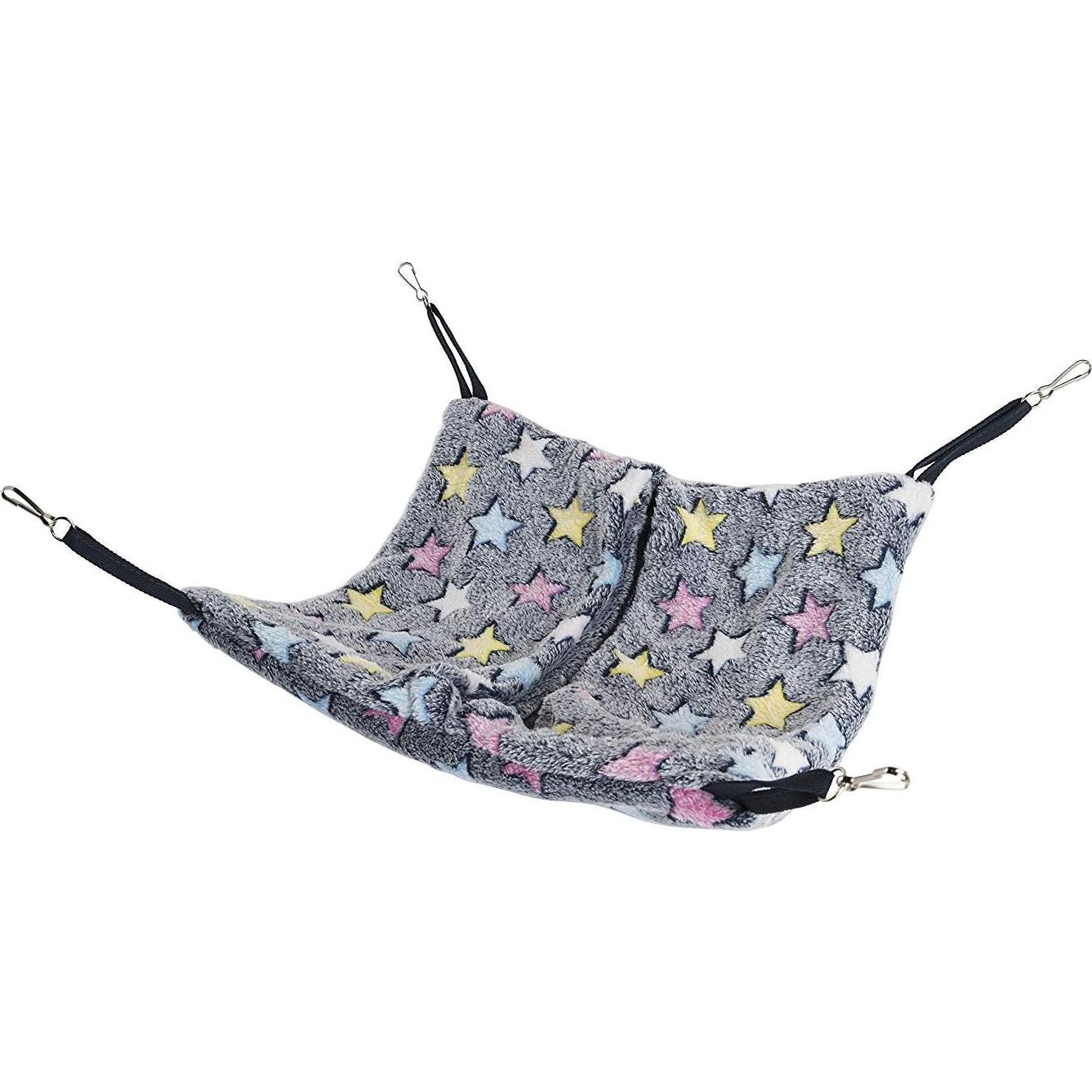 Hamaca para Mascotas Niteangel Nap Sack Azul Estrellas 40x40 cm