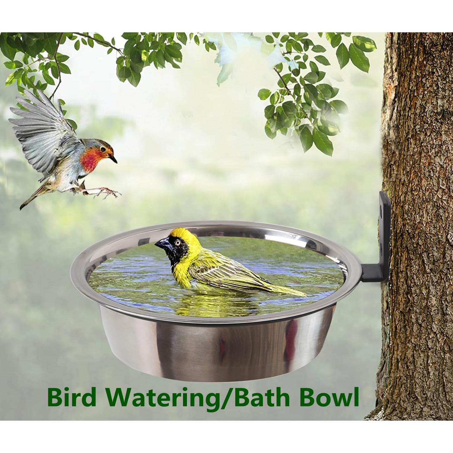 Paquete de 2 Comederos para Ardillas y Aves Ofasixx 21.6 cm