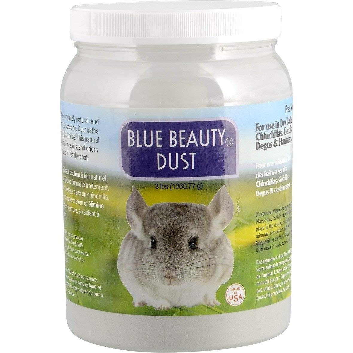 Polvo de Baño Lixit Blue Beauty 2.72 kg para Chinchillas y Pequeños