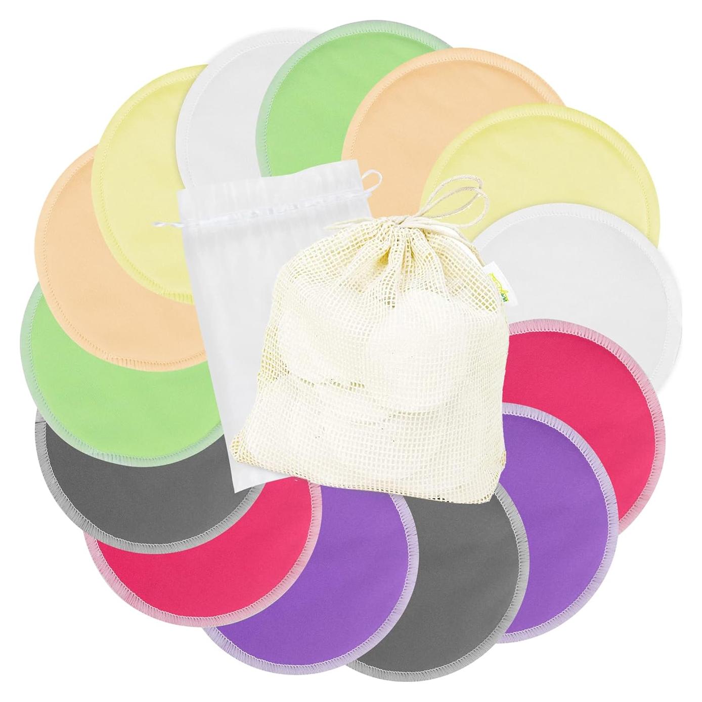 Almohadillas de Lactancia Wegreeco Reutilizables 14 Pzas