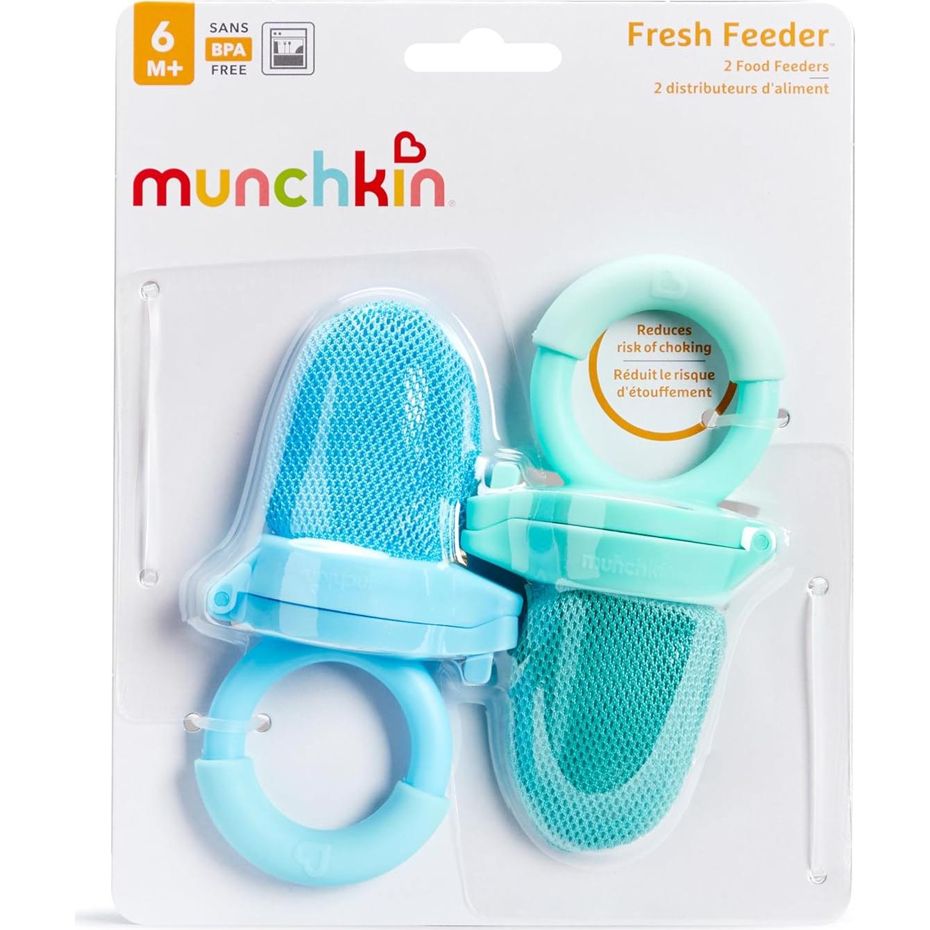 Alimentador para Bebés Munchkin 2 Piezas Azul/Menta