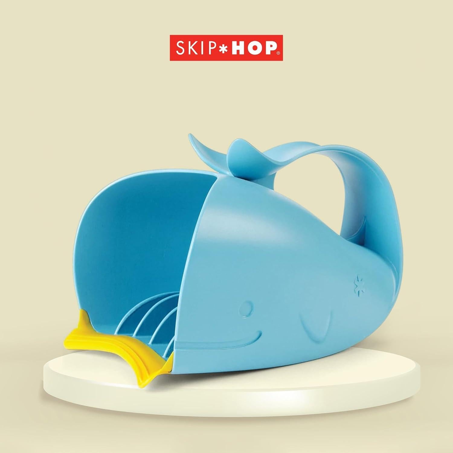 Taza de Enjuague para Bebés Skip Hop Moby Azul + Cubierta Grifo Gris