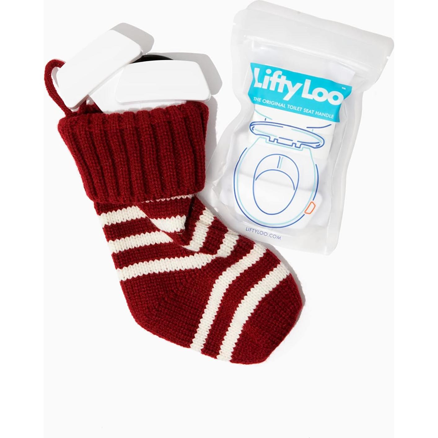 Mango de Asiento de Inodoro Lifty Loo - Paquete de 2 Blanco
