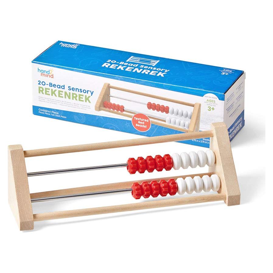 Rekenrek de Madera para Niños - Set de 25 Piezas