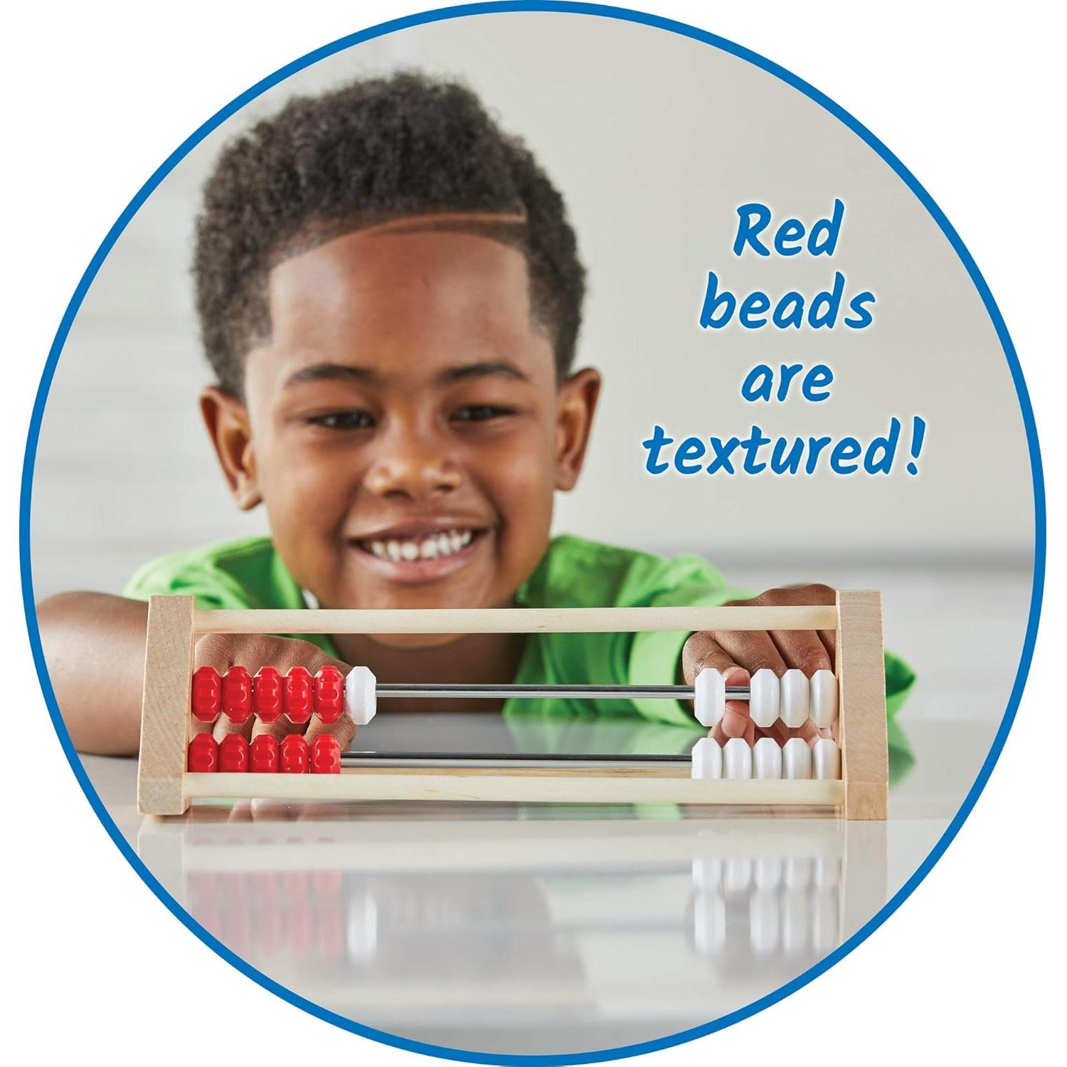 Rekenrek de Madera para Niños - Set de 25 Piezas