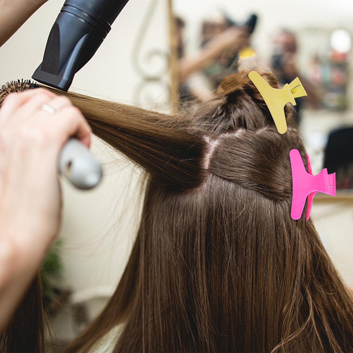 Pinzas Mariposa para Cabello BAHABY 12 Pack 8.1 cm 6 Colores