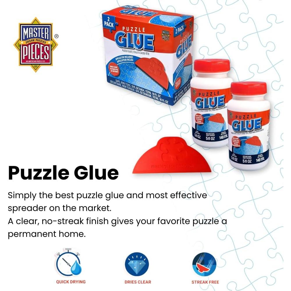 Pegamento para Rompecabezas MasterPieces 300 ml con Espátula