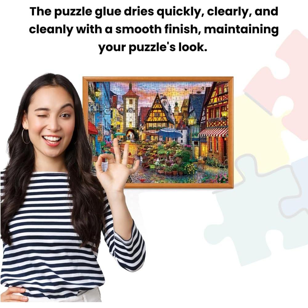 Pegamento para Rompecabezas MasterPieces 300 ml con Espátula