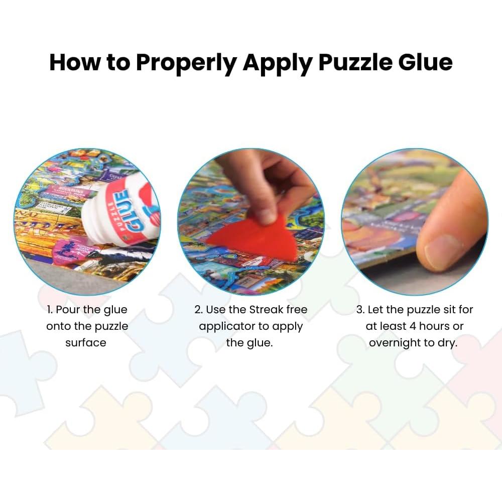 Pegamento para Rompecabezas MasterPieces 300 ml con Espátula