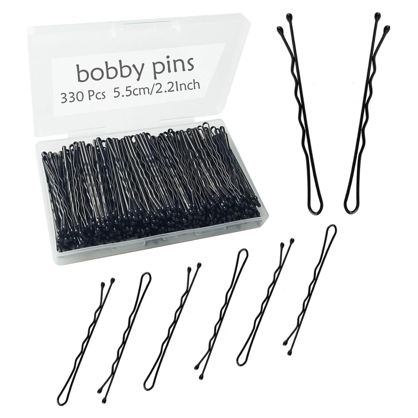 330 Pasadores de Pelo Negros YINGFENG 5.6 cm Alta Calidad