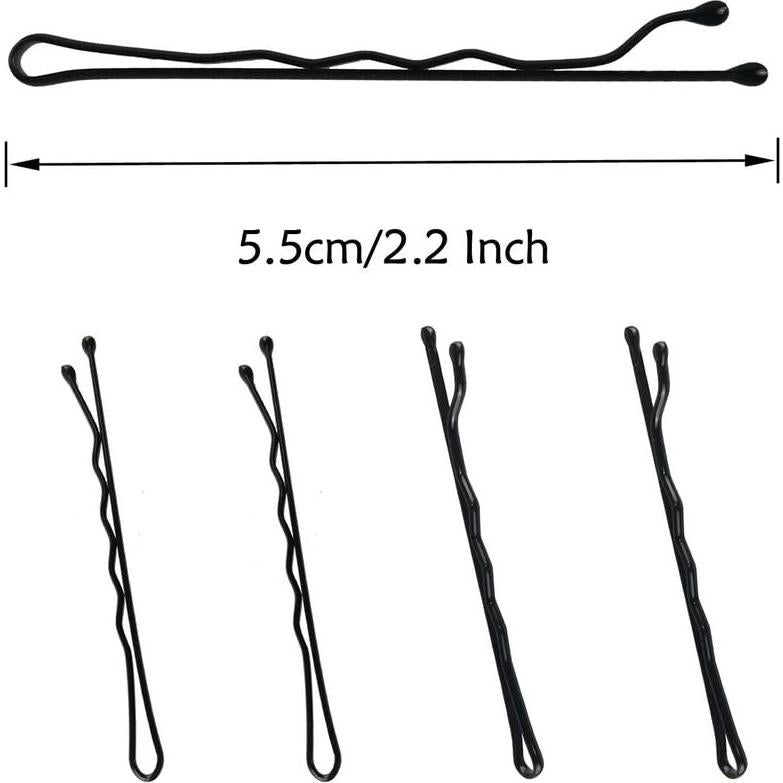 330 Pasadores de Pelo Negros YINGFENG 5.6 cm Alta Calidad