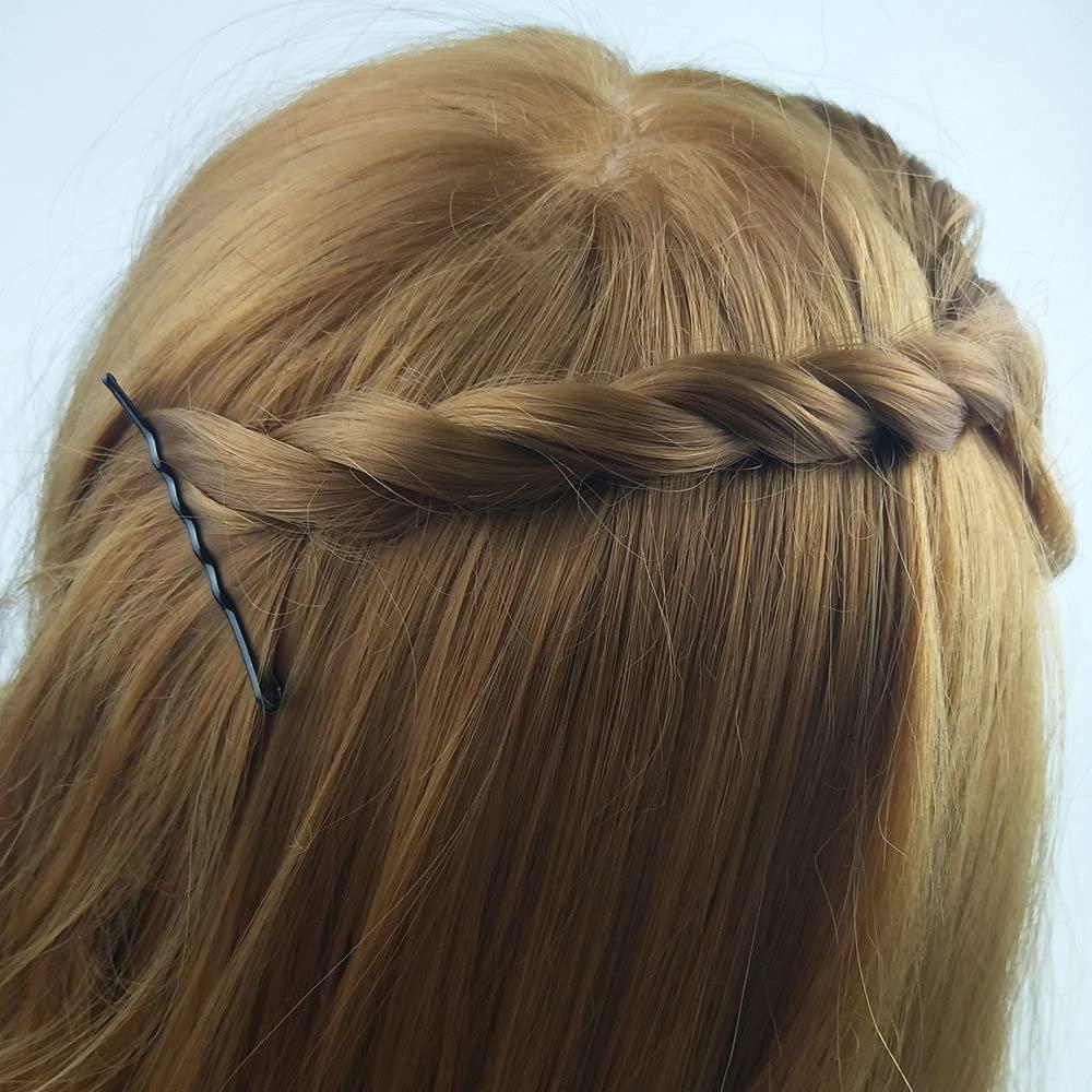 330 Pasadores de Pelo Negros YINGFENG 5.6 cm Alta Calidad