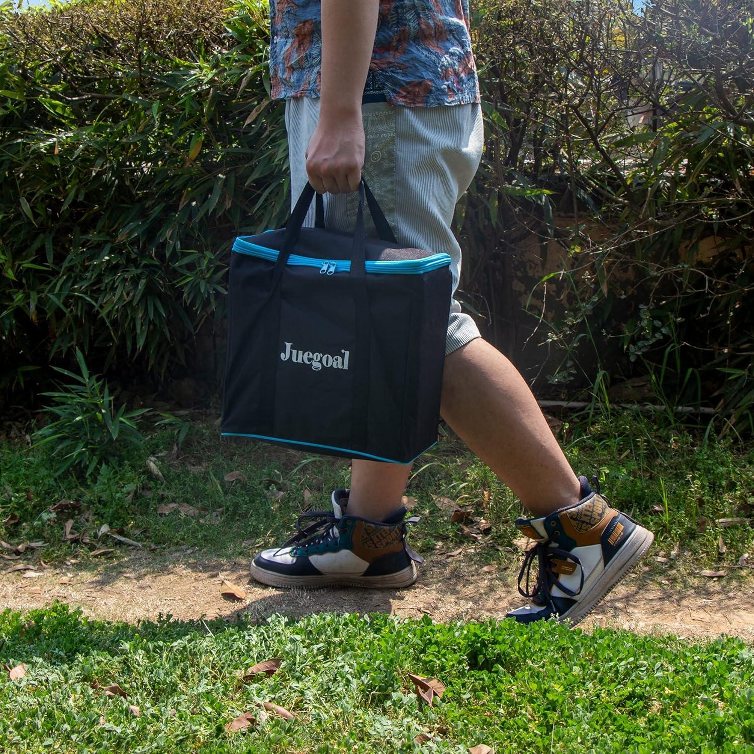 Juego de Bloques de Madera Juegoal 54 Piezas Gigante Marrón