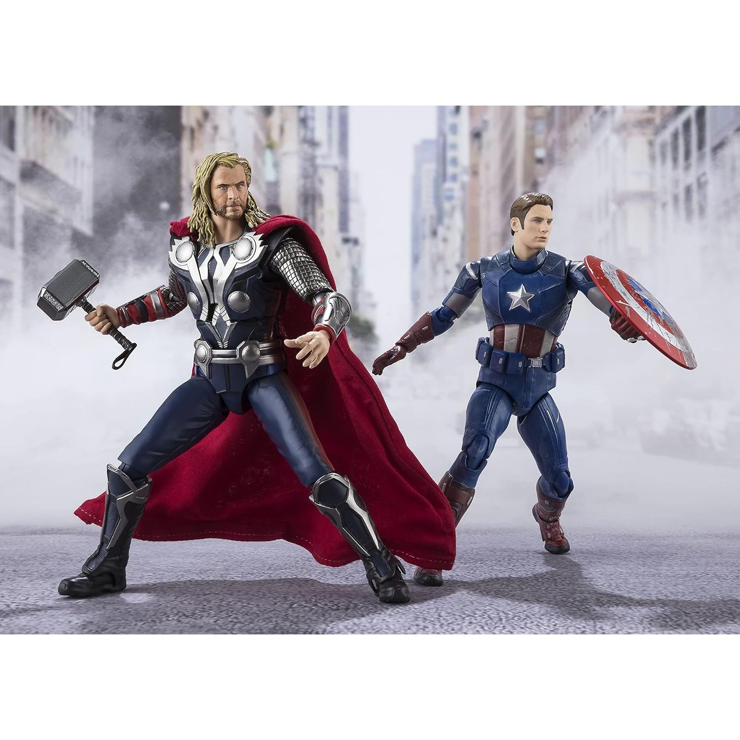 Figura de Acción Capitán América Bandai S.H.Figuarts 15cm