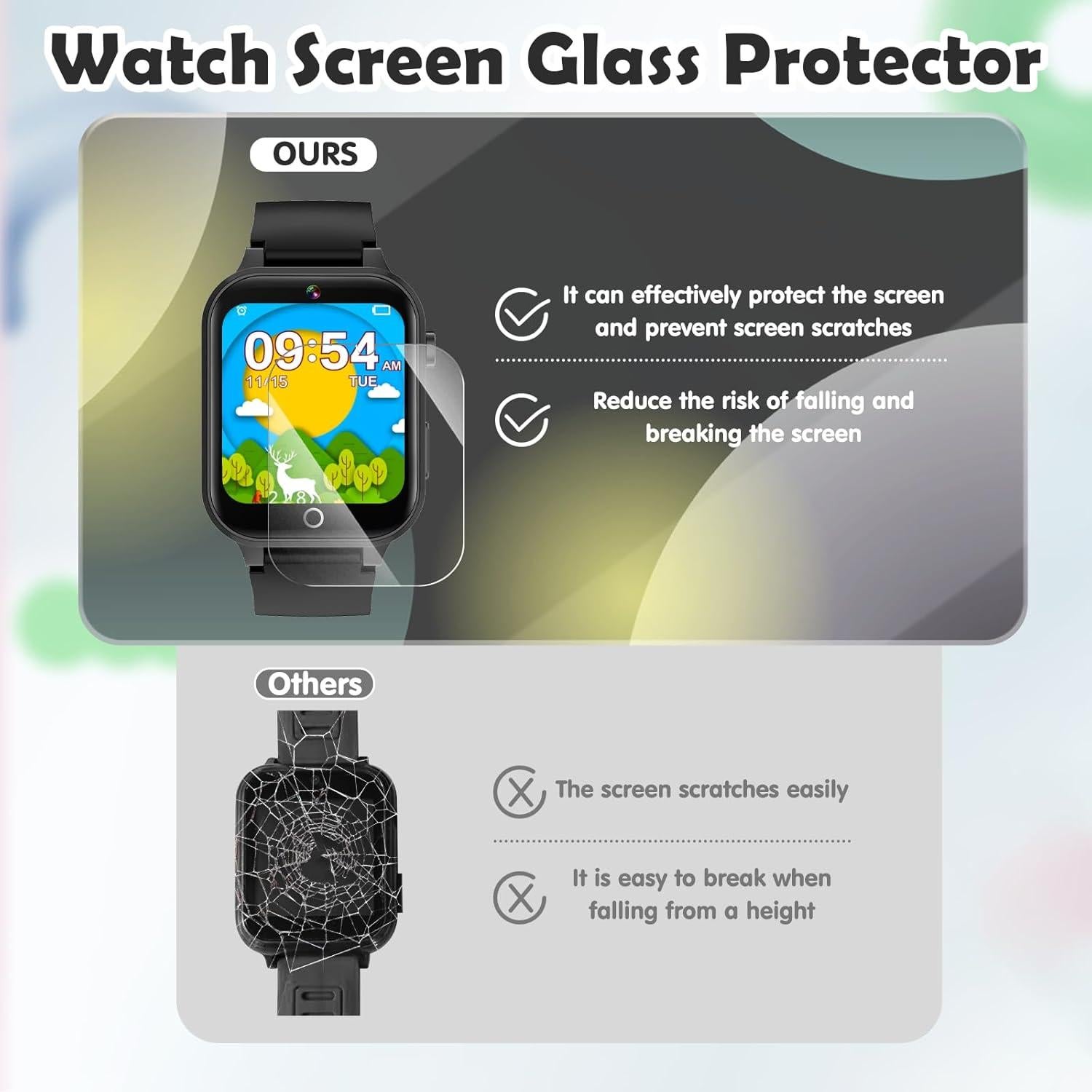 Reloj de Juegos Inteligente Luyiilo para Niños 4-12 Años