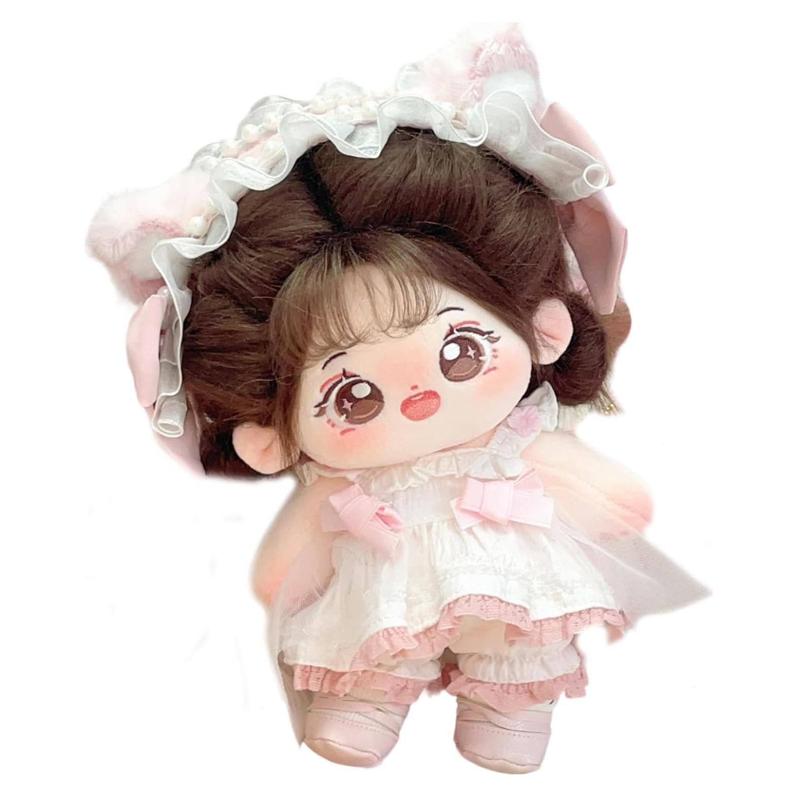 Muñeca de Peluche CALEMBOU 20cm Kawaii con Ropa Chacha