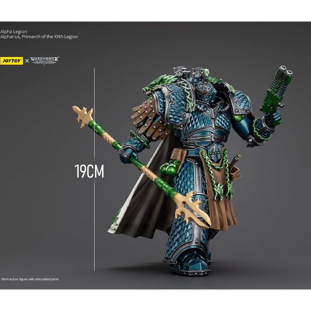 Figura de Acción JoyToy Warhammer Alpharius 19.05cm 1:18