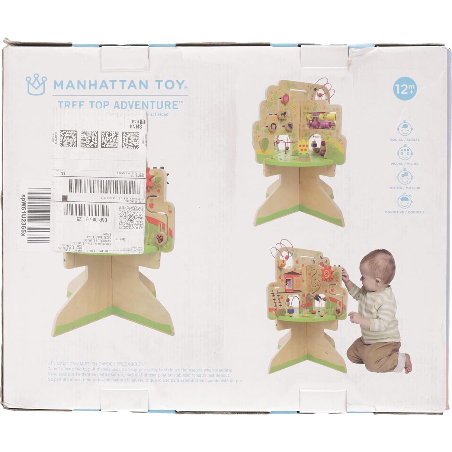 Centro de Actividades de Madera Manhattan Toy 57x45 cm