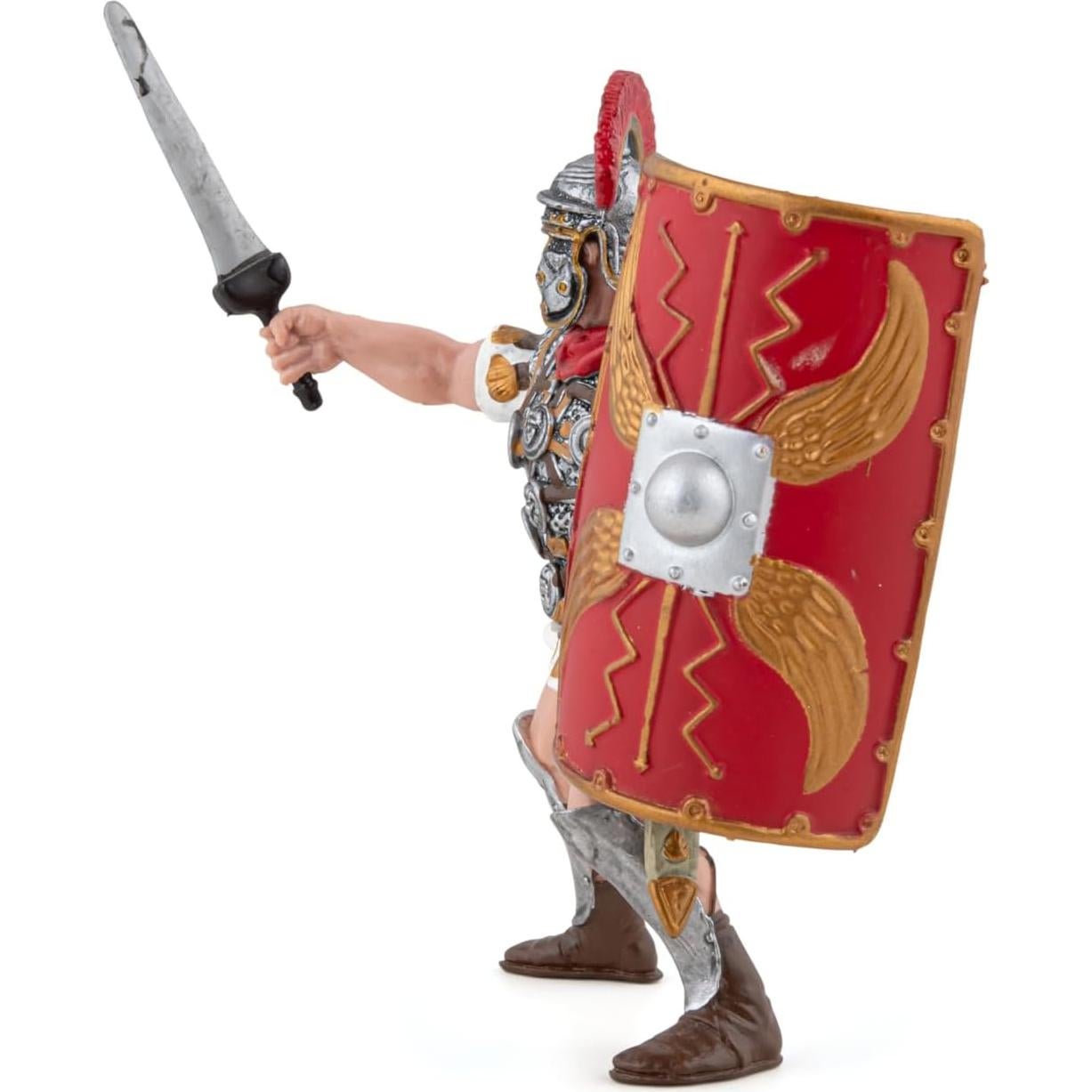Figurita Pintada a Mano Papo Centurión Romano 10 cm