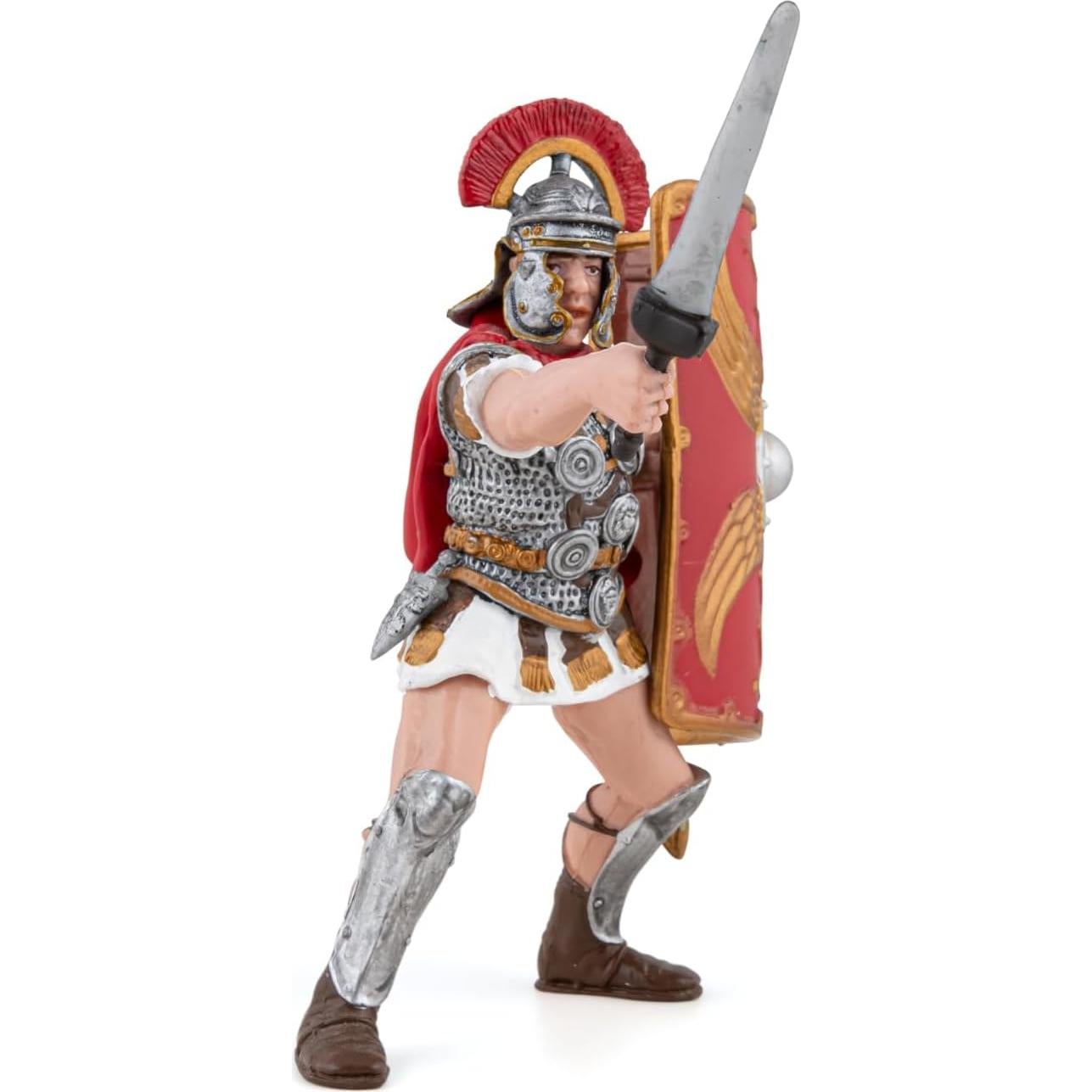 Figurita Pintada a Mano Papo Centurión Romano 10 cm