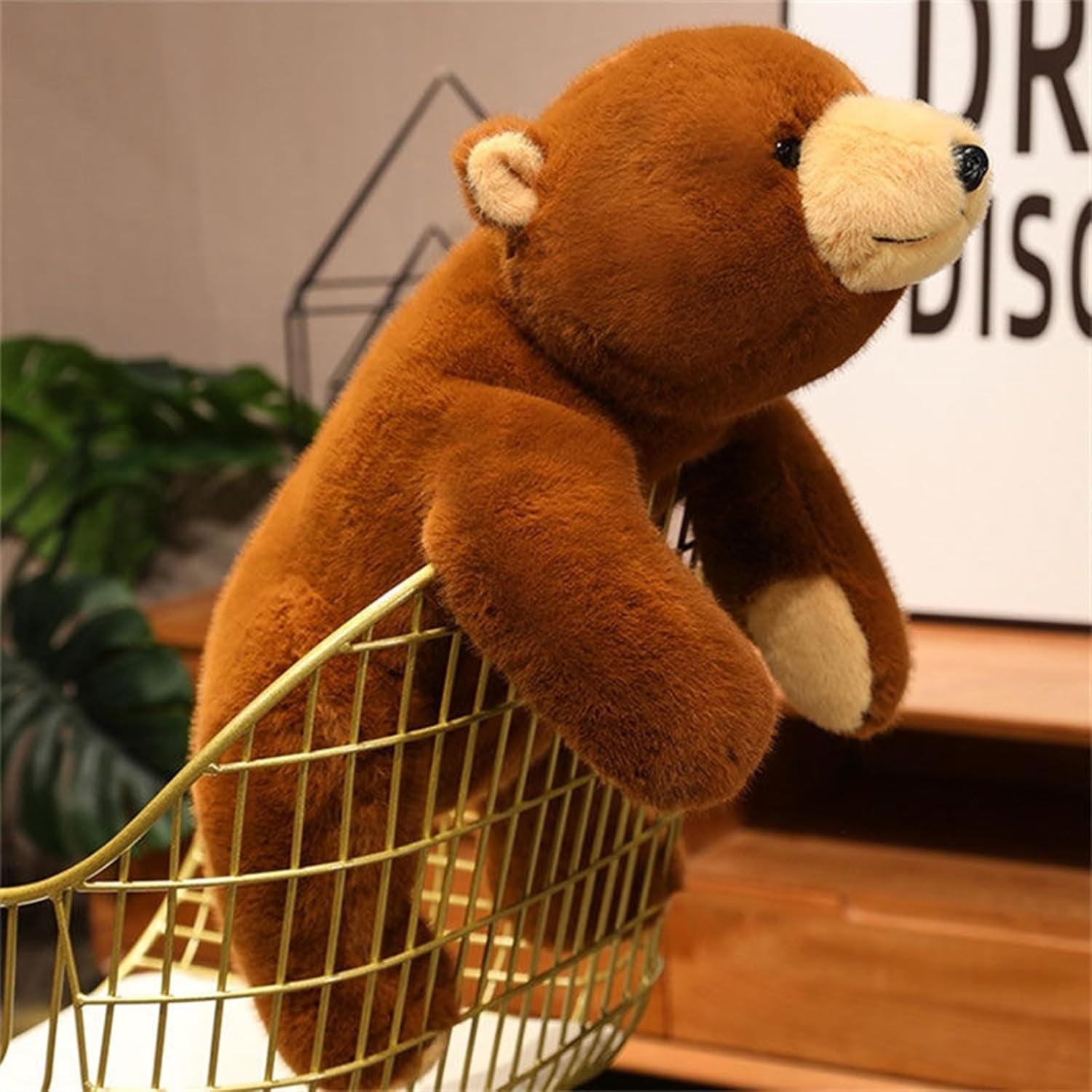Oso de Peluche con Peso Ditucu 63.5 cm Marrón Suave