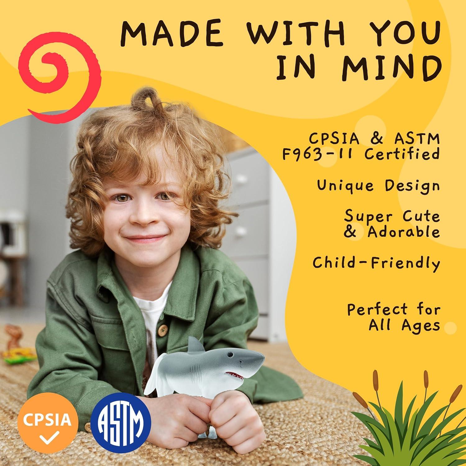 Figura Hork Randimals - Juguete Caballo-Tiburón 14x10cm