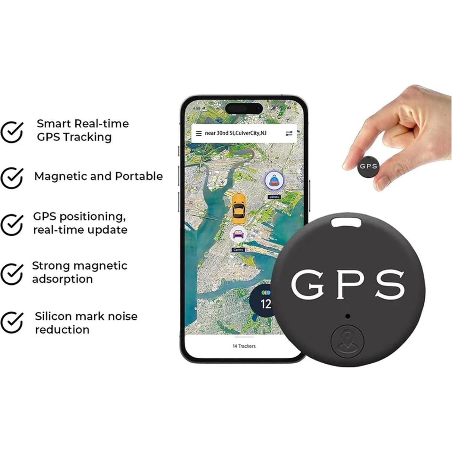 Mini GPS Tracker Magnético Promax Easyfind para Vehículos