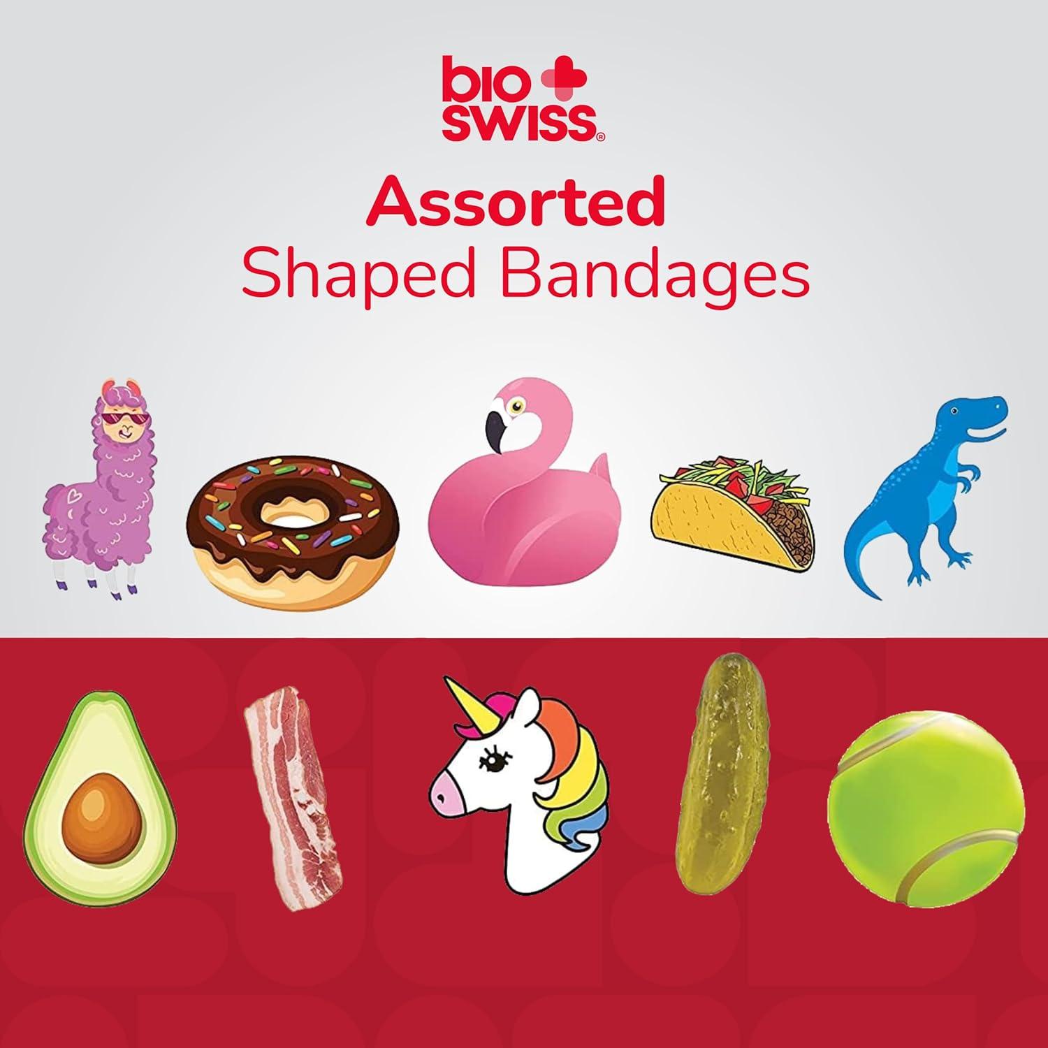 Vendajes Autoadhesivos BioSwiss 300 Unidades Variados para Niños