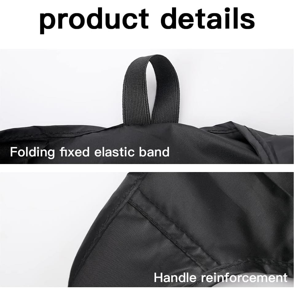 Aricsen 20 Bolsas de Compras Reutilizables Plegables 38.1cm