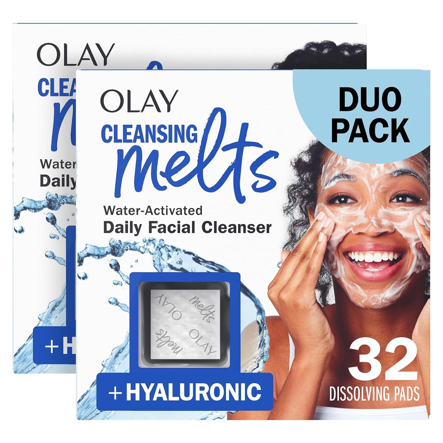 Limpiador Facial Olay Hialurónico Sin Fragancia 64 Pads