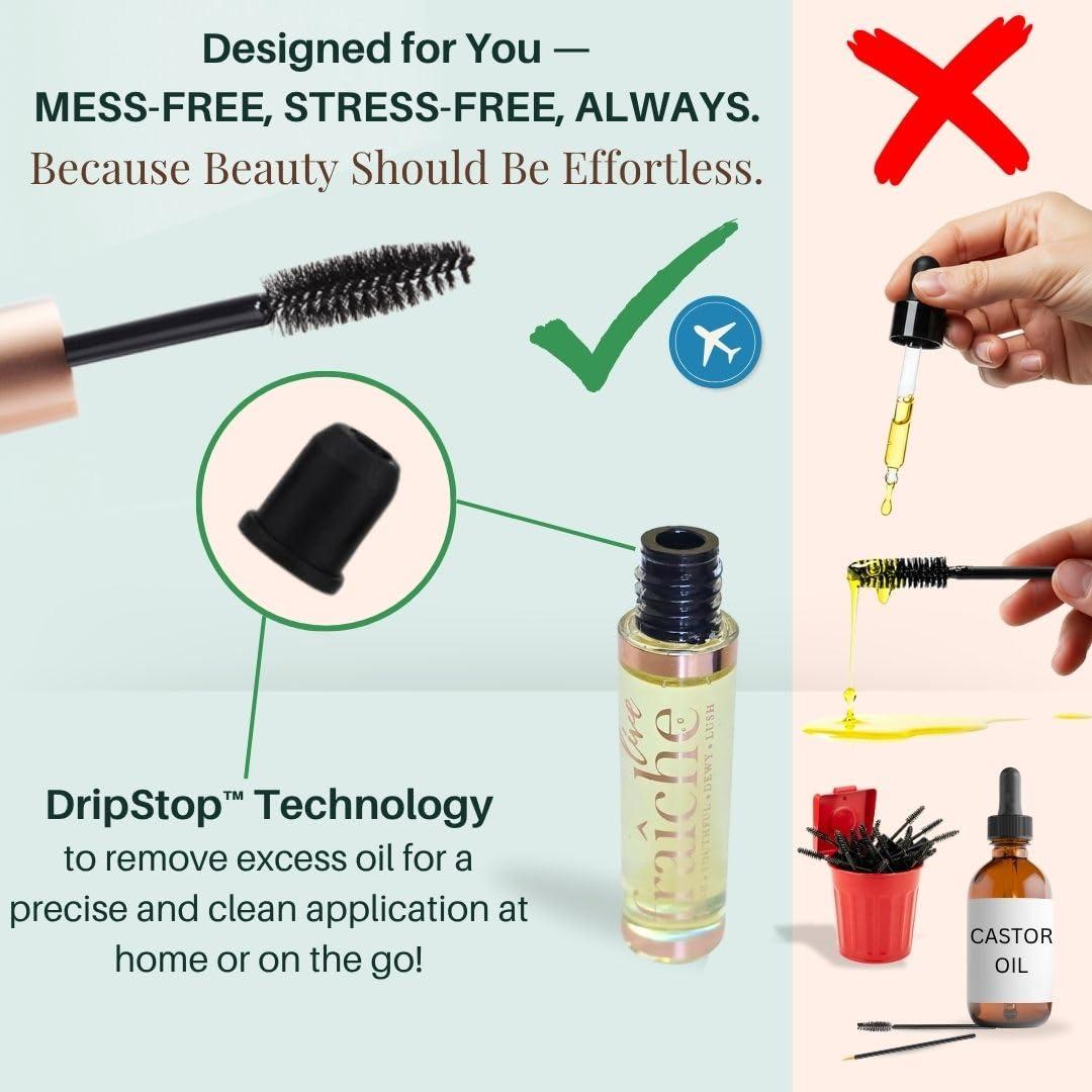 Suero de Pestañas Live Fraiche 10ml - Aceite de Ricino Orgánico