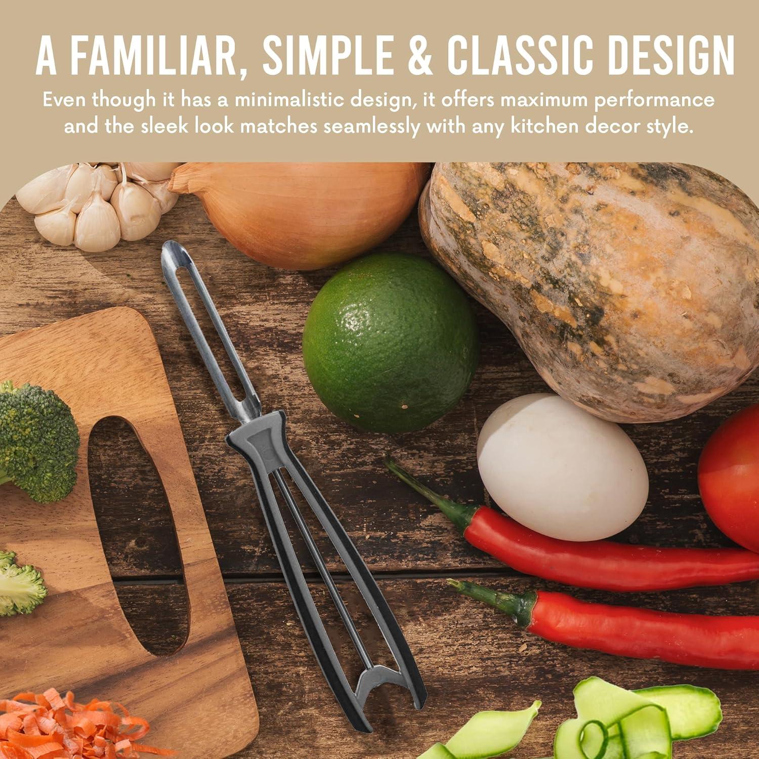 Pelador de Verduras Ergonómico Linden Suecia - Acero Inoxidable