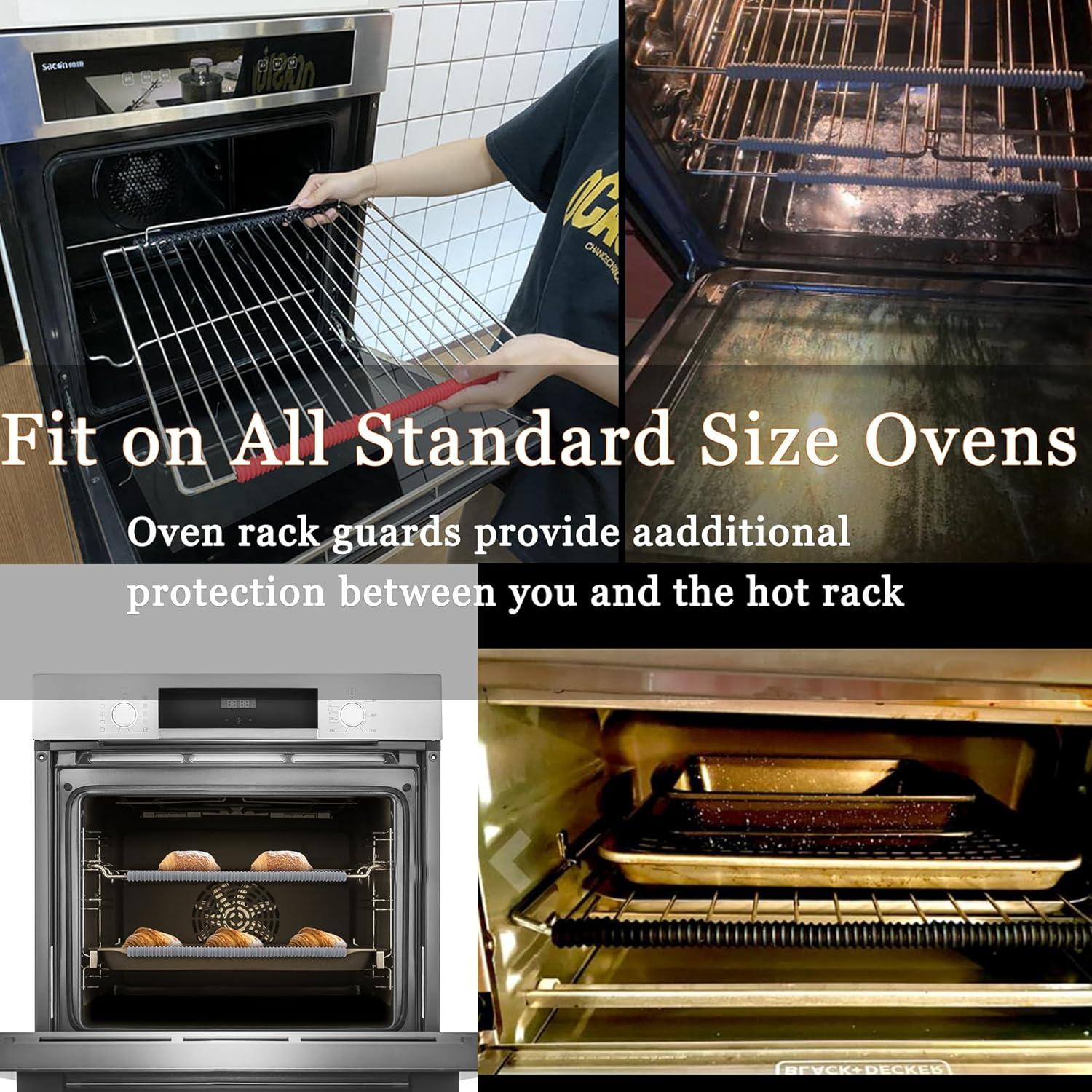 Protecciones de Estante de Horno Silicona LokiLux 56 cm 2 Piezas