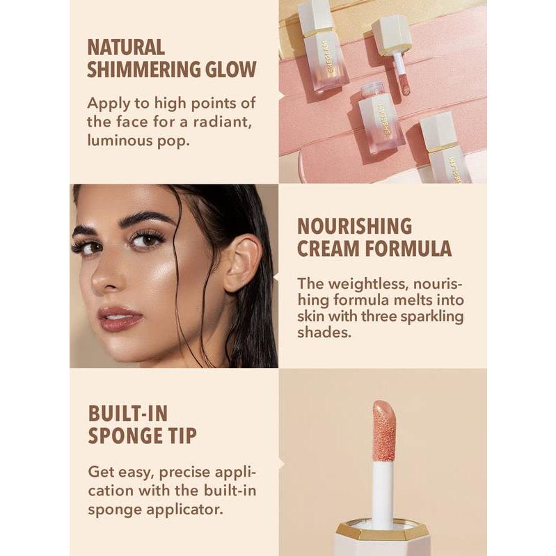 Iluminador Líquido SHEGLAM Glow Bloom 5.3 ml Escarcha de Vainilla