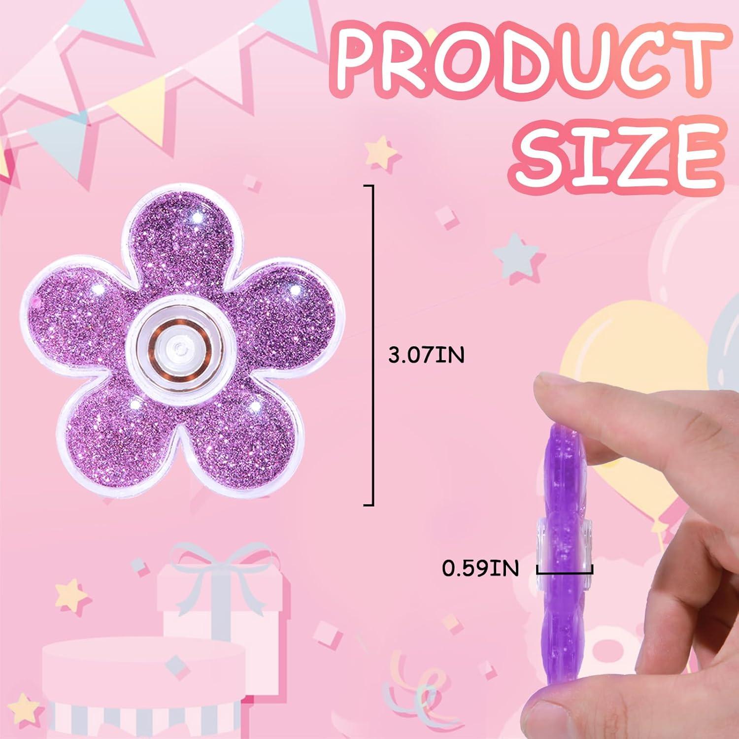 Spinner Antiestrés SCIONE 5Pack con Brillo Colorido 100g