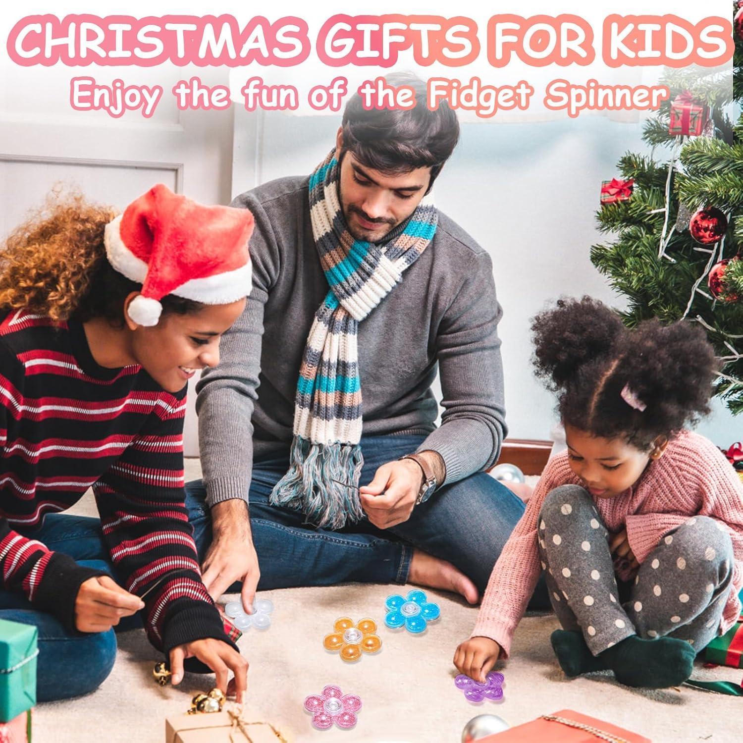 Spinner Antiestrés SCIONE 5Pack con Brillo Colorido 100g