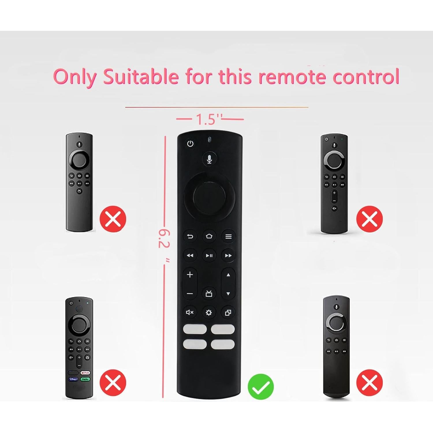 Fundas de Silicona Climberer para Control Remoto Fire TV 4K Max