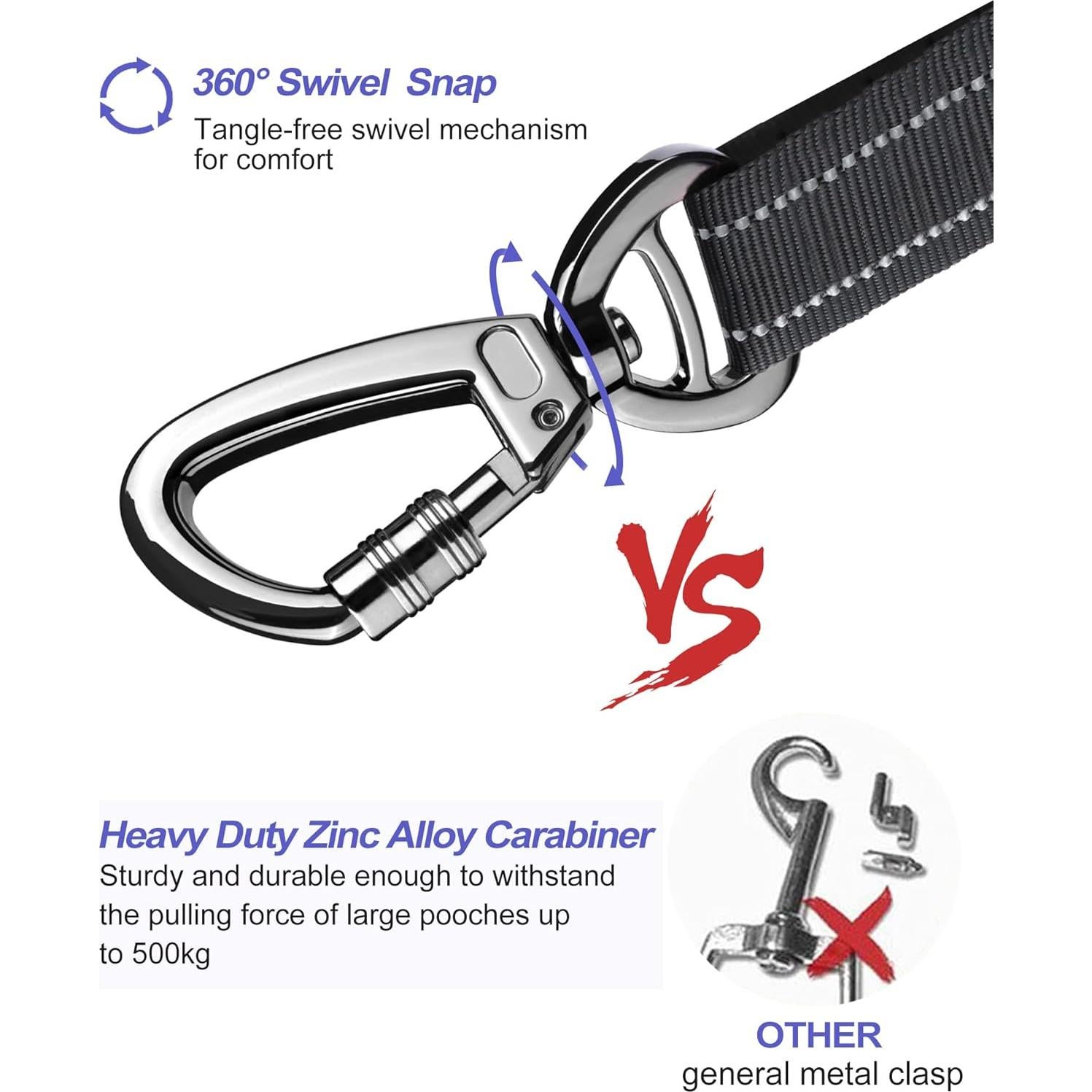 Cinturón de Seguridad para Perros AUBELL Ajustable 63-81cm