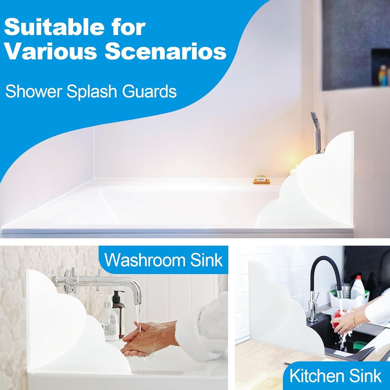 Protector de Salpicaduras de Ducha CHIAOJIHE 23.5x23.5cm