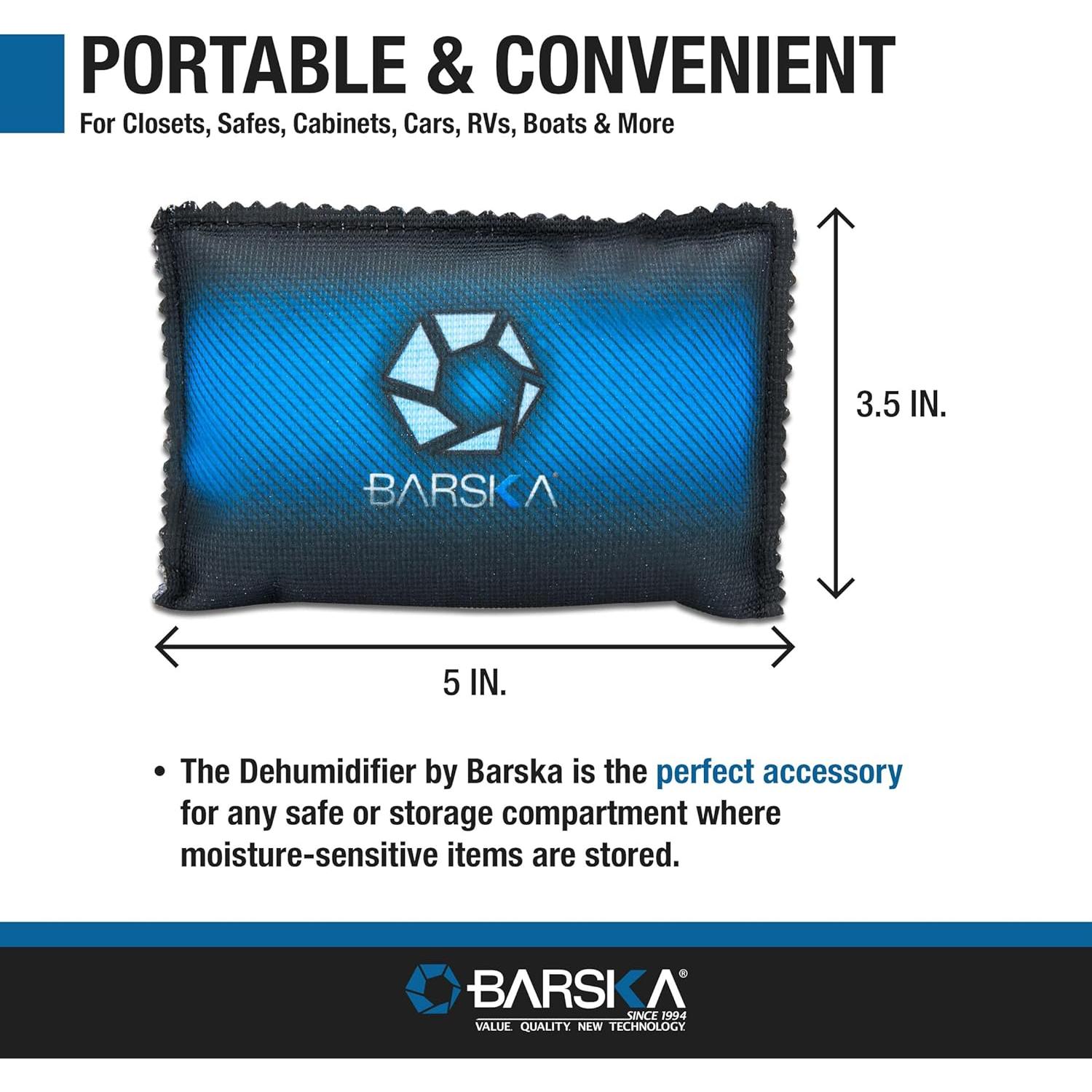 Deshumidificadores Reutilizables Barska 150g - Paquete de 2