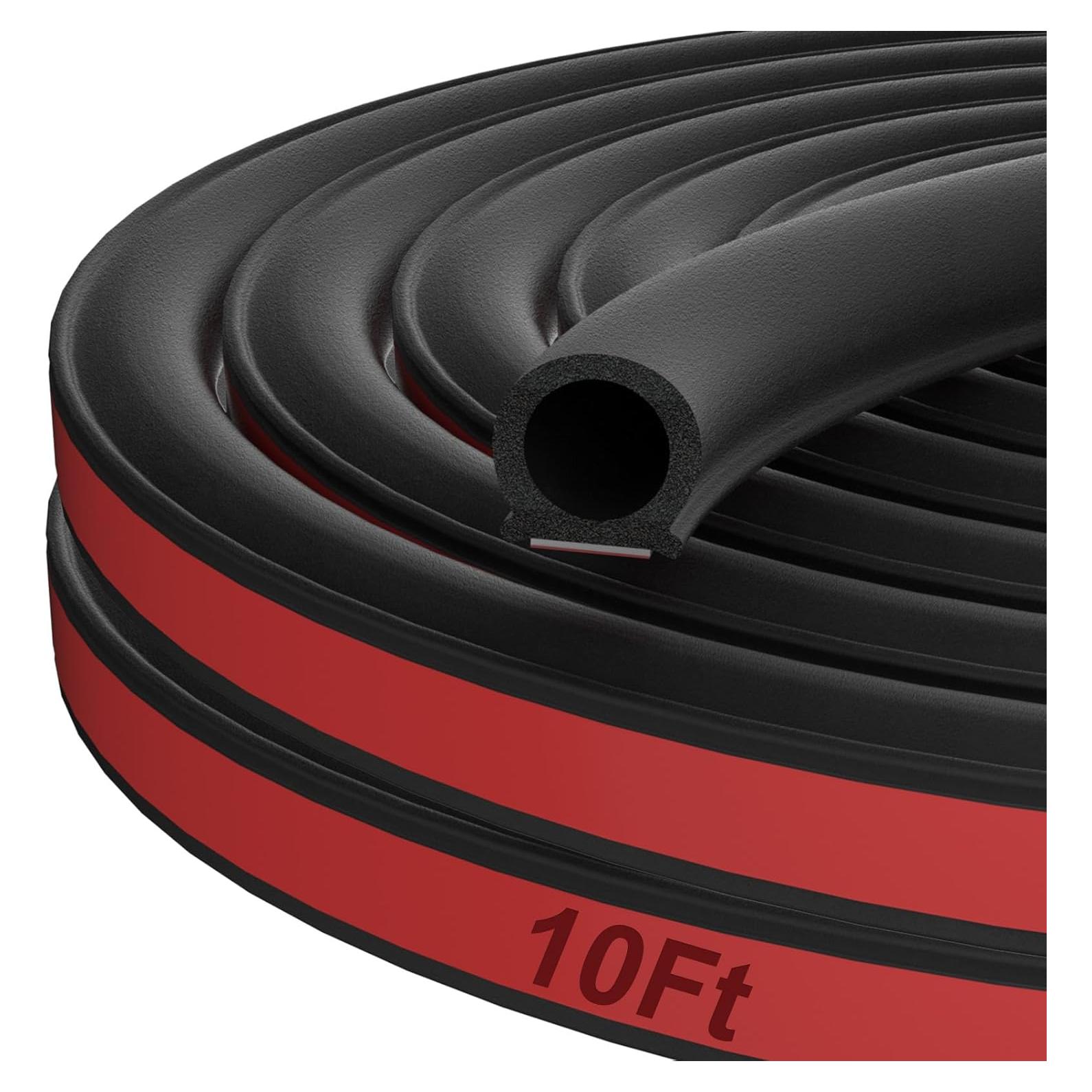 Tira de Sello de Goma EPDM 3.0m Alophoty para Puertas y Ventanas