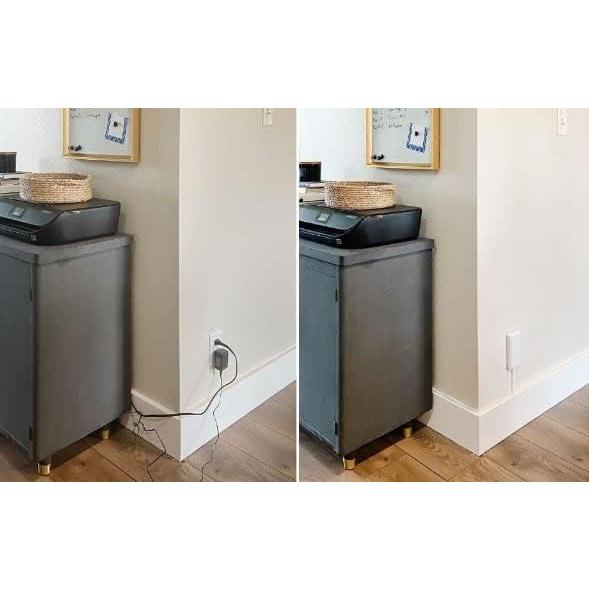 Sleek Socket Concejador de Enchufe Ultra Delgado 3 pies